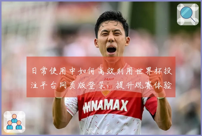 日常使用中如何高效利用世界杯投注平台网页版登录，提升观赛体验