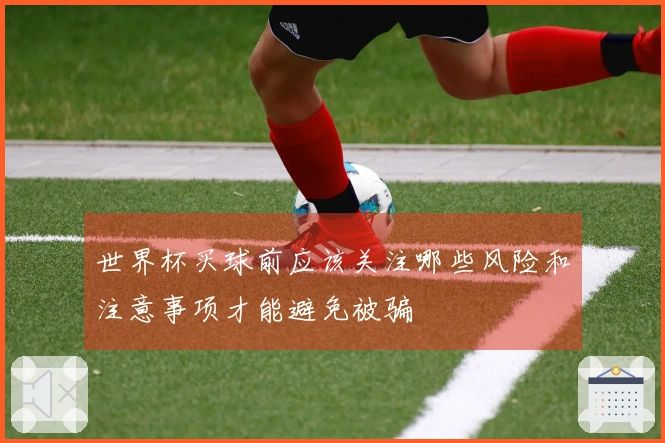 世界杯买球前应该关注哪些风险和注意事项才能避免被骗